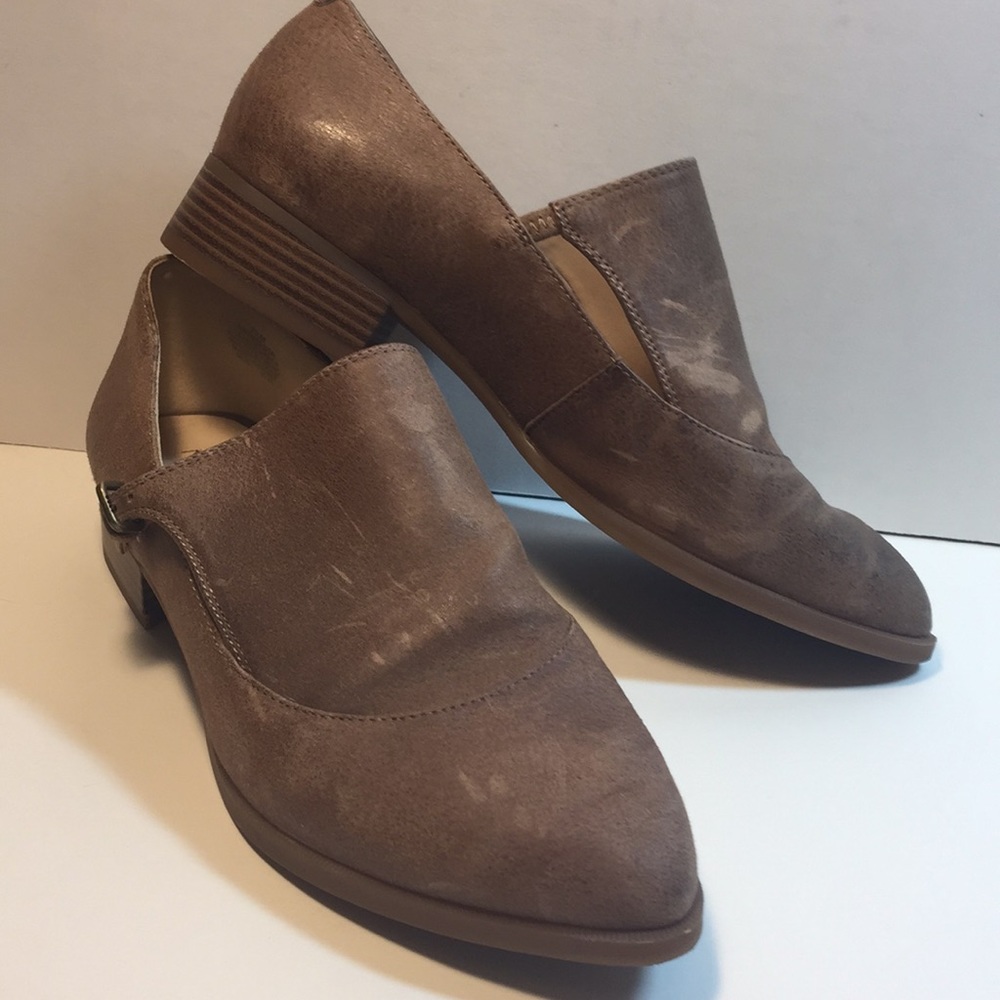 Nine West distressed brown leather Neeson size 7.5